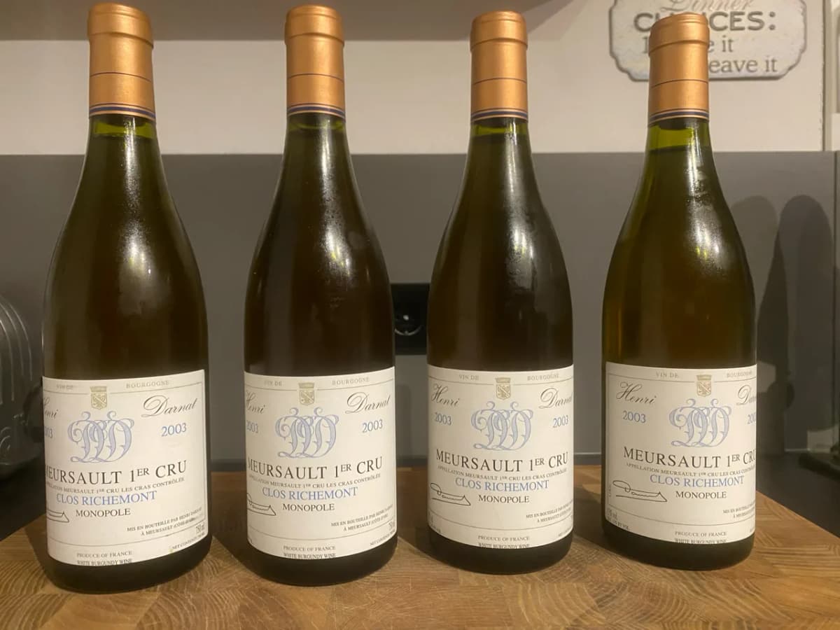 Henri Darnat Meursault 1er Cru Clos de Richemont 2003 - image 1