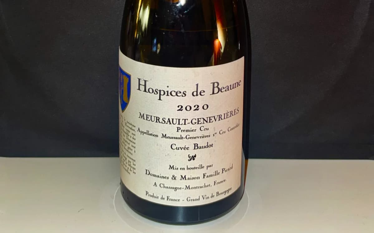 2020 Hospices de Beaune Genevrieres Cuvee Baudot - image 1