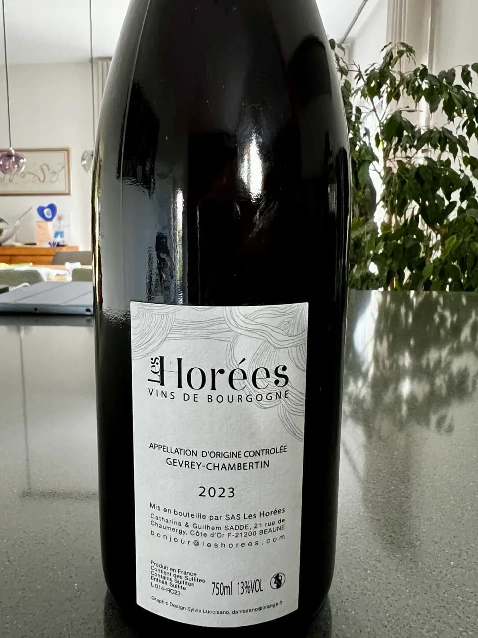 Les Horées Gevrey-Chambertin "J'écris ton nom" - image 2