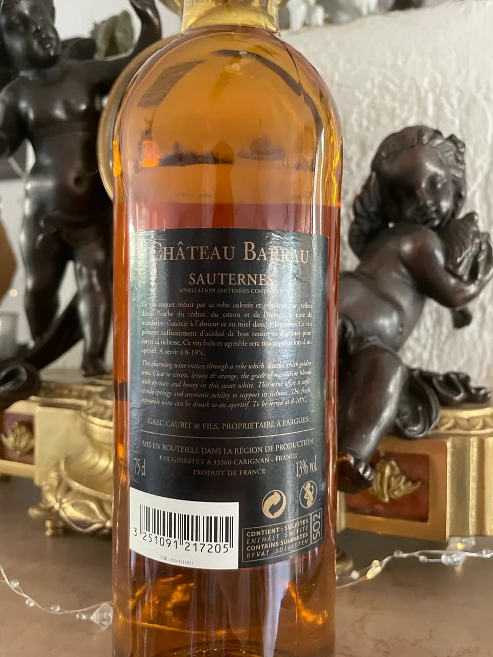 chateau barrau Sauternes 2011 13% Frankreich - image 2