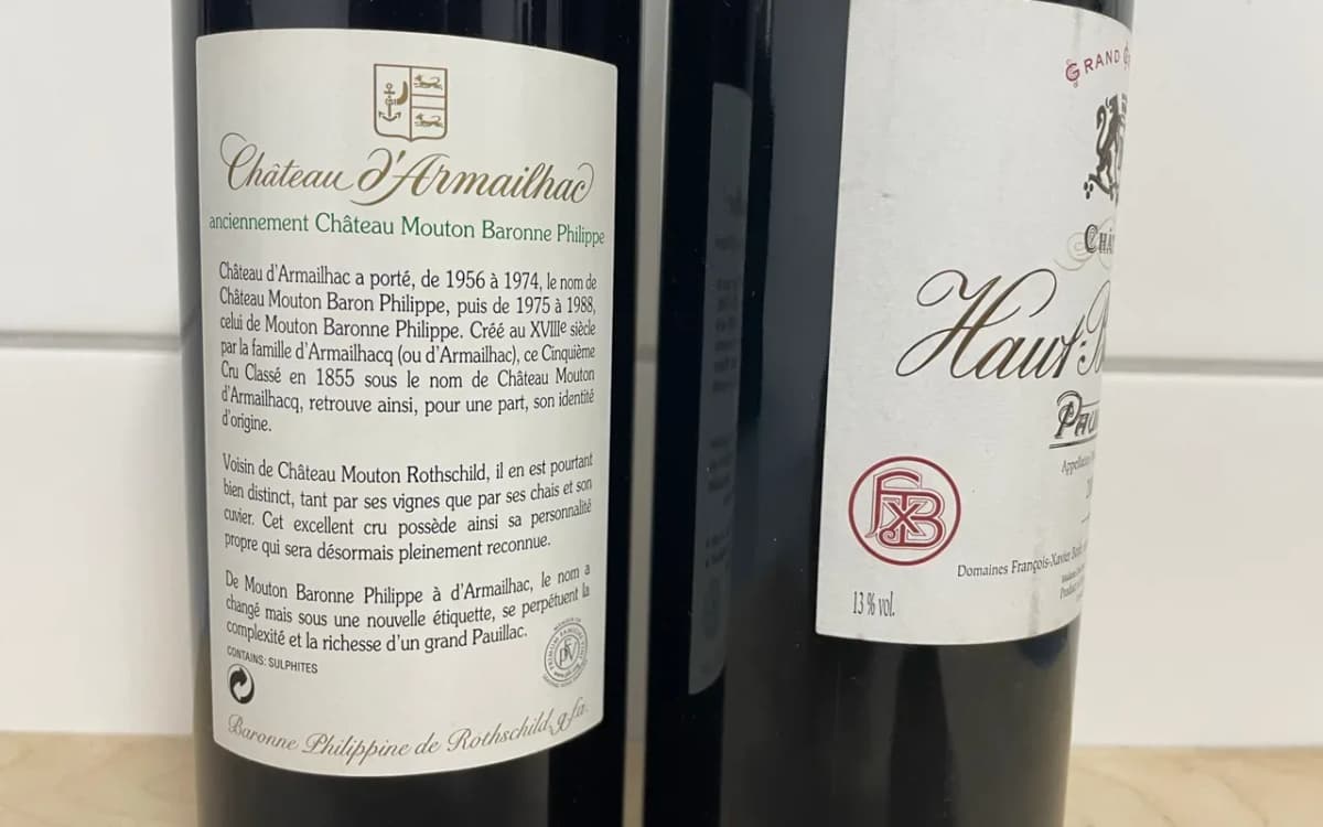 2er Paket Bordeaux Pauillac 2005 - image 3