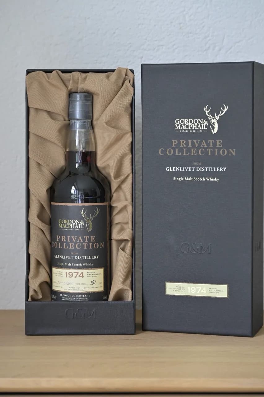 Glenlivet Distillery 1974 -- 36 Jahre! -- Gordon & MacPhail - Private Collection - image 1