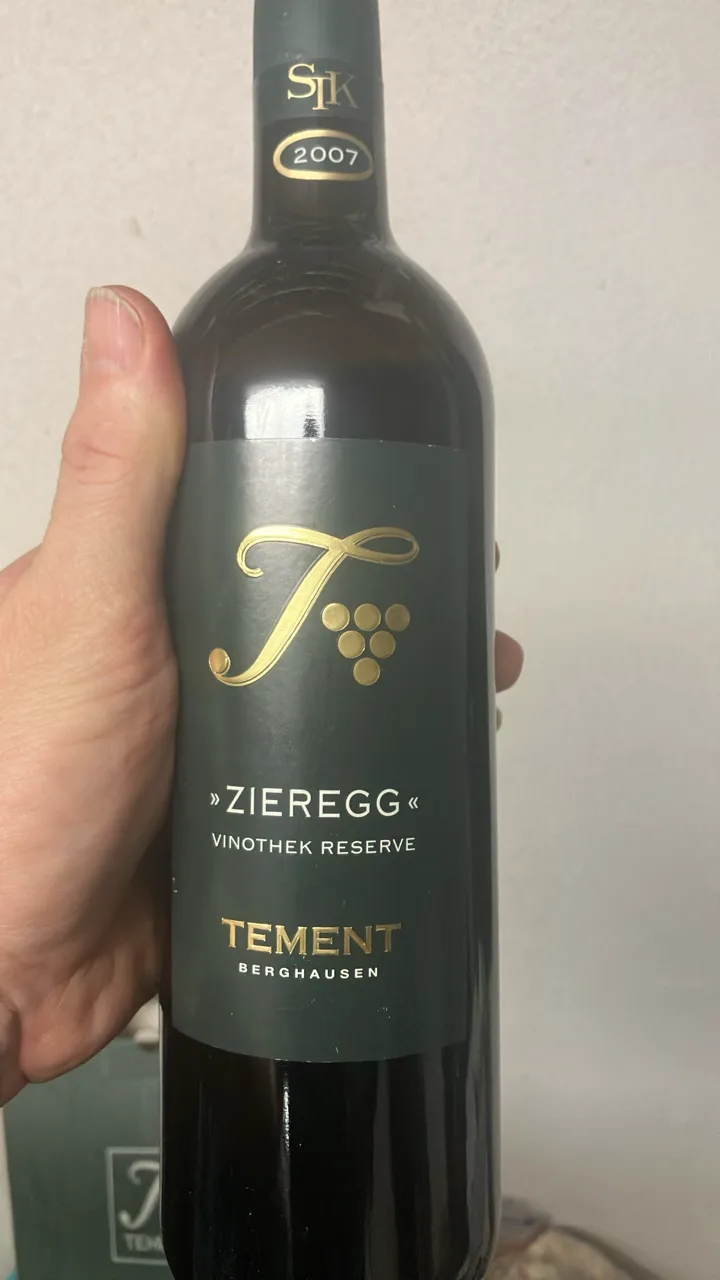 Tement Zieregg Vinotheksfüllung 2007 - image 1