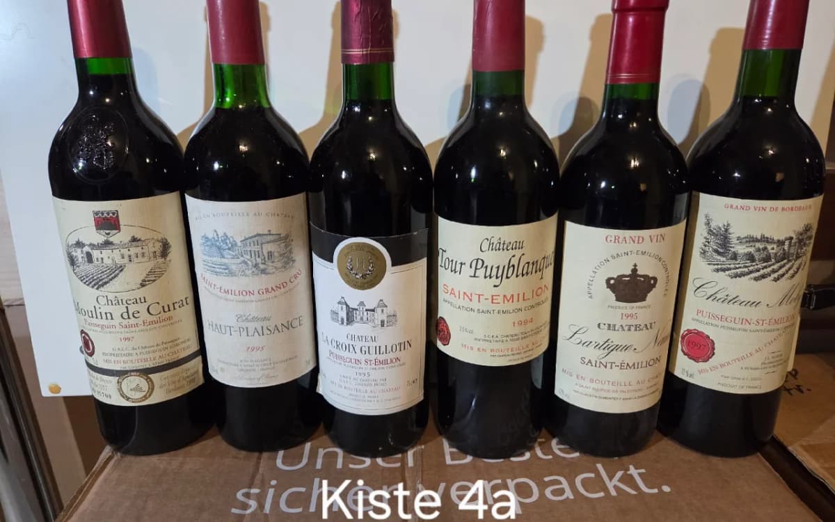 Großes Weinpaket: 60 Flaschen Rotwein (Bordeaux, Rioja u. a. ab 1989) - image 6