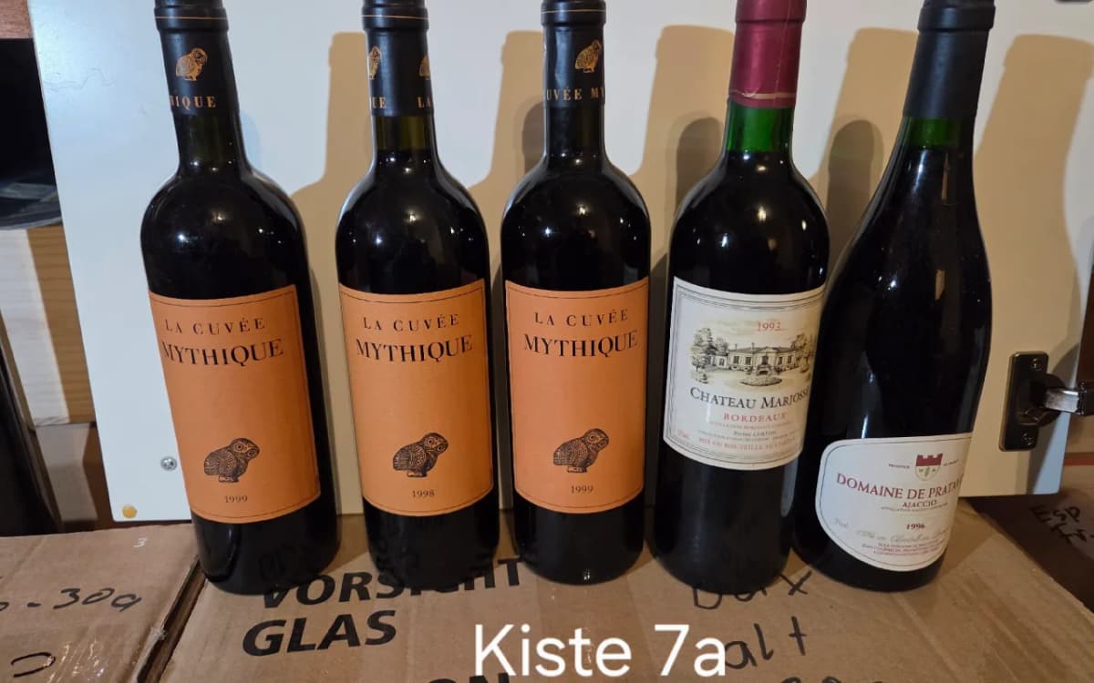 Großes Weinpaket: 60 Flaschen Rotwein (Bordeaux, Rioja u. a. ab 1989) - image 11