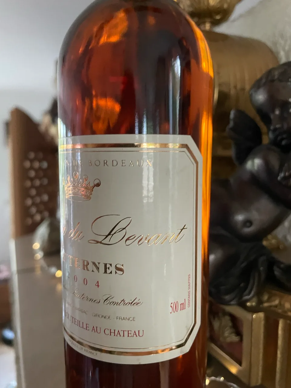 chateau du levant sauternes 2004 david proprietaire barsac gironde süsswein - image 3