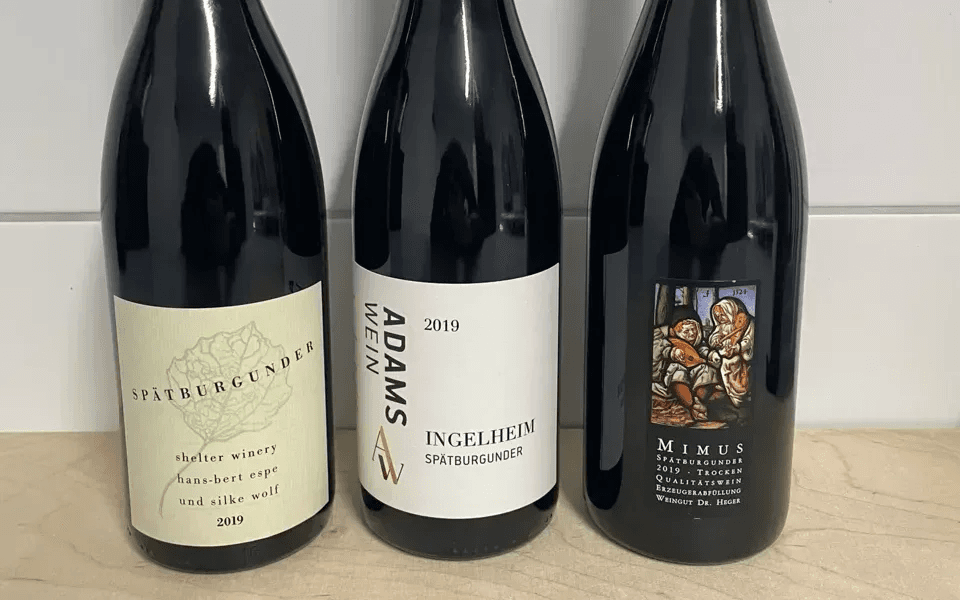 3er Paket Heger, Adams Pinot Noir - image 1