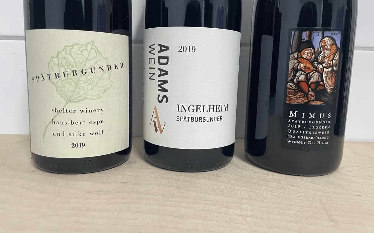 3er Paket Heger, Adams Pinot Noir - image 2