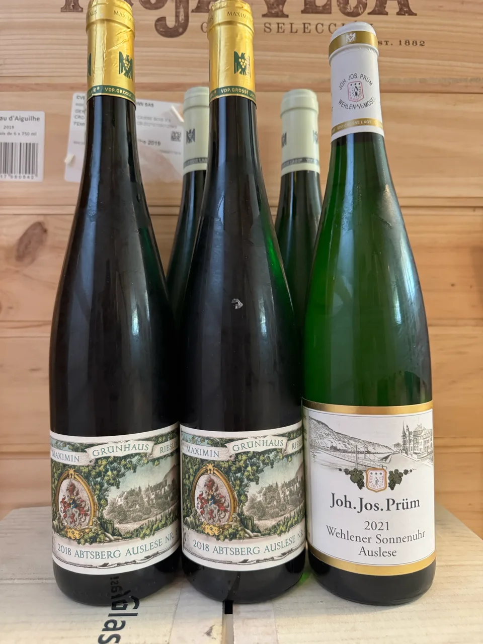 Mosel-Paket Haag, Grünhaus, Prüm - GG, Spätlese, Auslese - 18 Flaschen - image 8