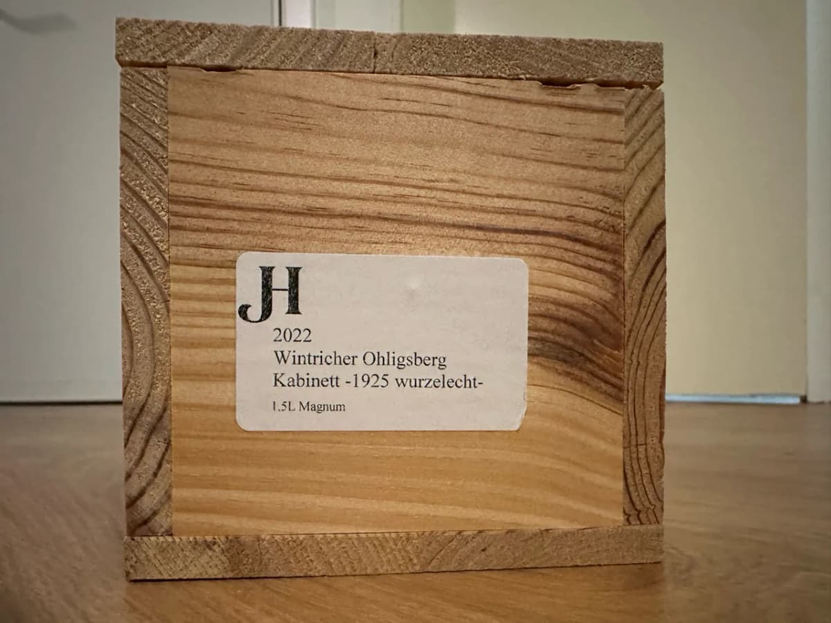 Julian Haart, 2022 Wintricher Ohligsberg Kabinett - 1925 wurzelecht- 1,5 L. - image 2