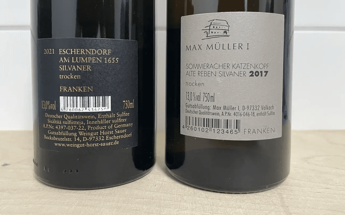 2er Paket Horst Sauer & Max Müller Silvaner VDP - image 3