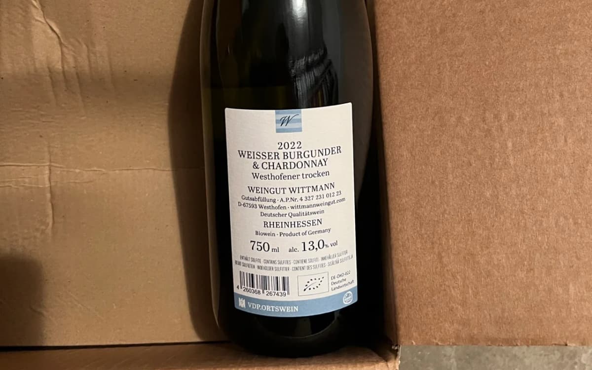 Wittmann Weißburgunder & Chardonnay 22 - image 2
