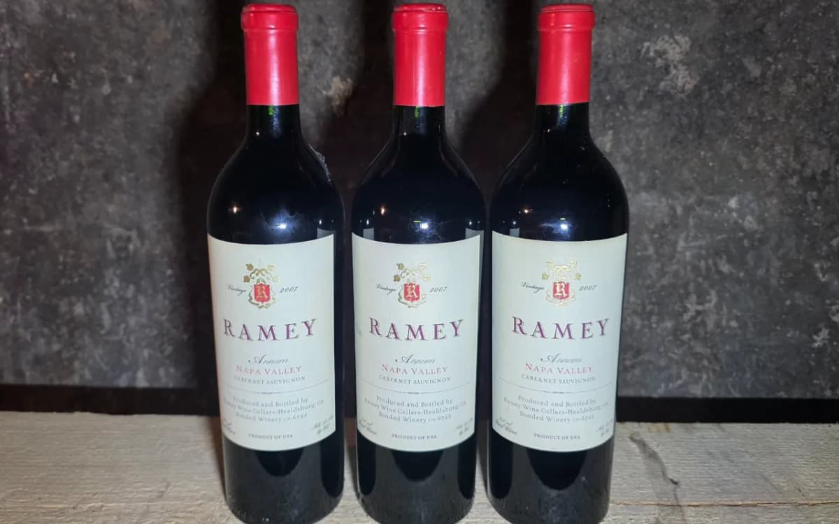3Flaschen 0,75l 2007 Ramey "Annum"
Napa Valley Cabernet Sauvignon - image 1