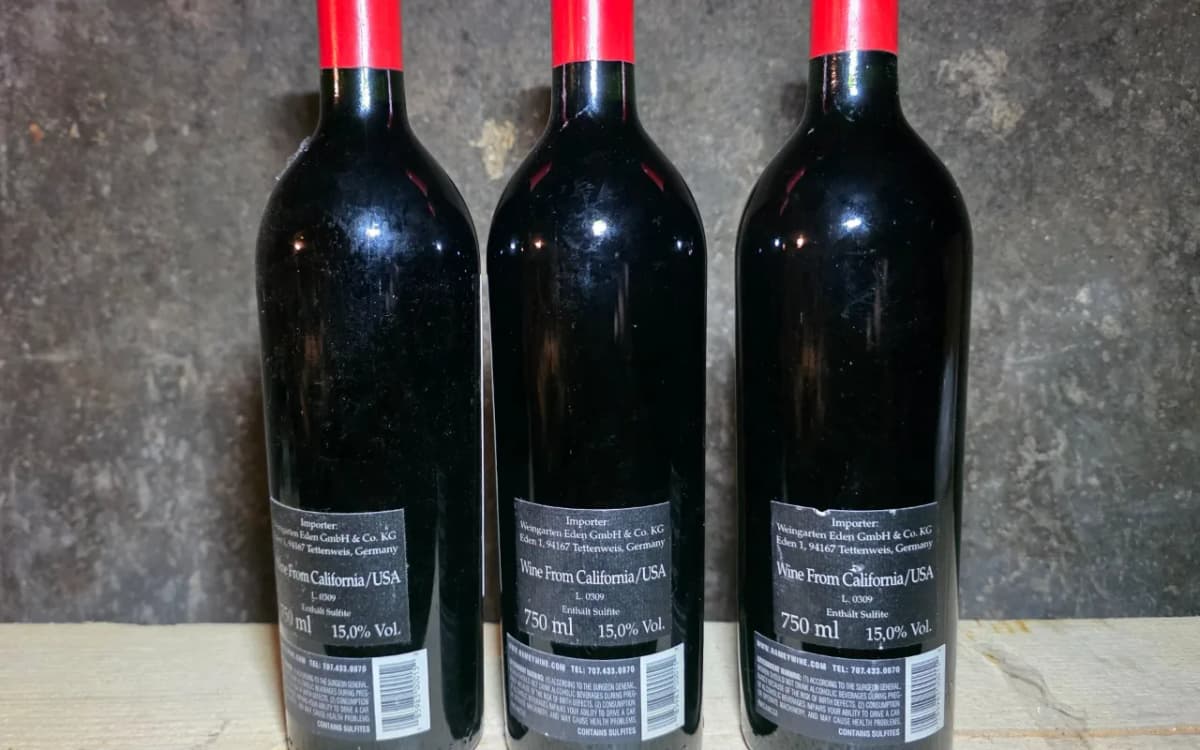 3Flaschen 0,75l 2007 Ramey "Annum"
Napa Valley Cabernet Sauvignon - image 3