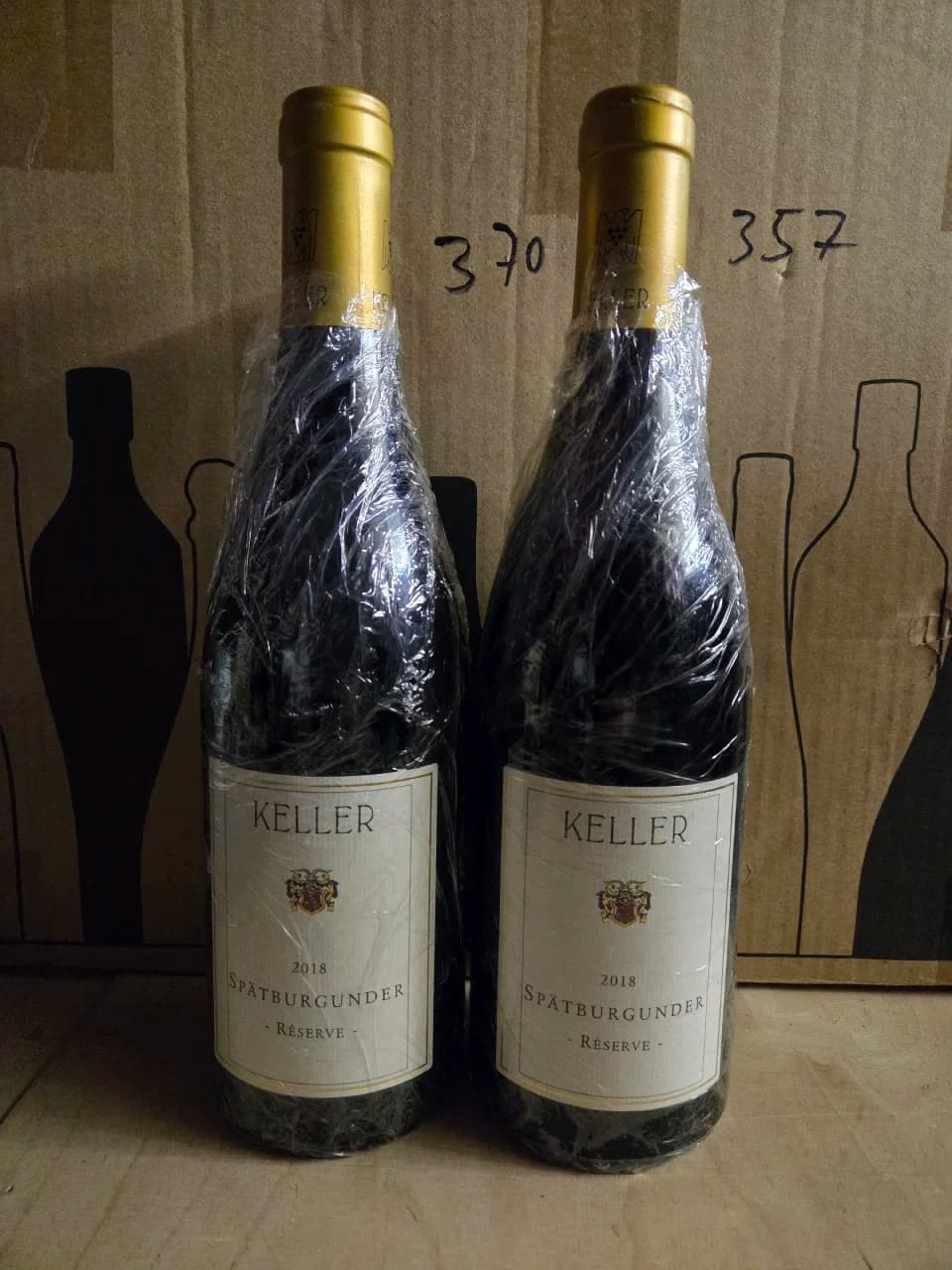 Keller Spätburgunder Reserve 2018 aus Weihnachtspaket - image 1