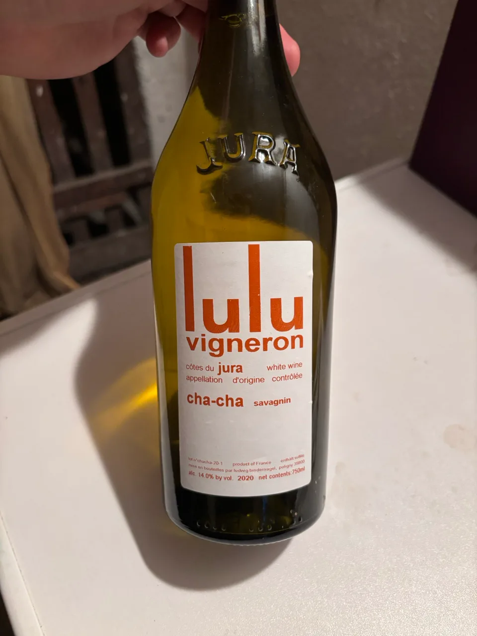 Lulu - cha-cha Savagnin 2020 - image 1