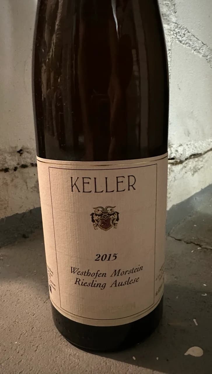 KELLER Westhofen Morstein Riesling Auslese - image 1