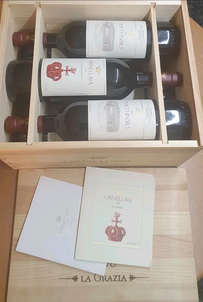 6er OHK Ornellaia La Grazia 2018 - image 1