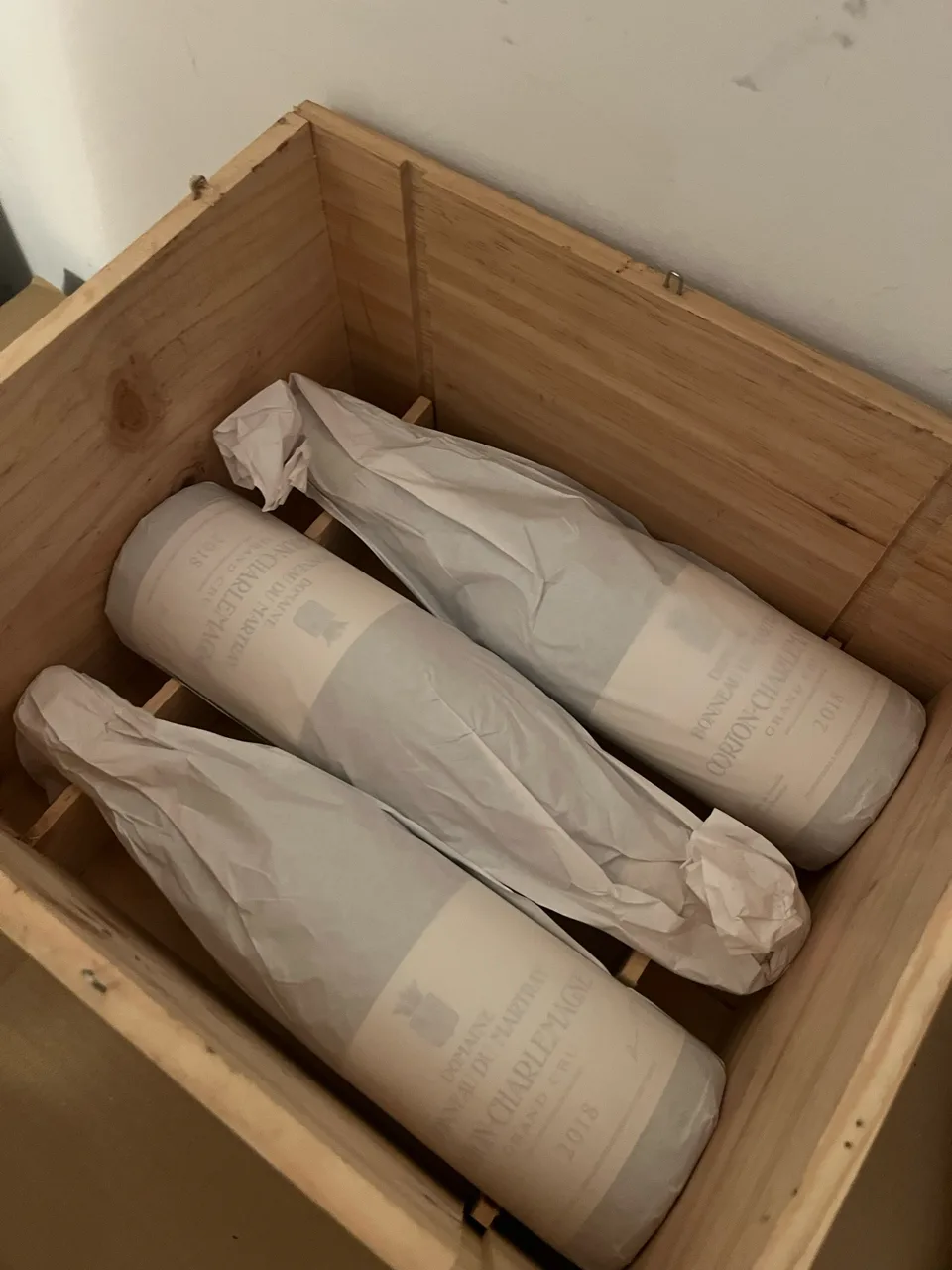 Domaine Bonneau du Martray Corton-Charlemagne Grand Cru 2018 und 2019 - image 2