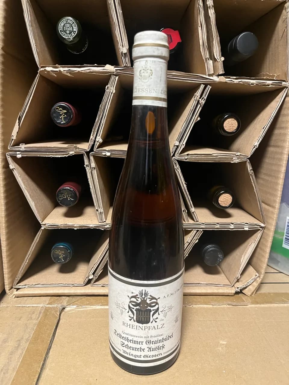 Deidesheimer Grainhübel Scheurebe Auslese Jahrgang 70er/unklar - image 1