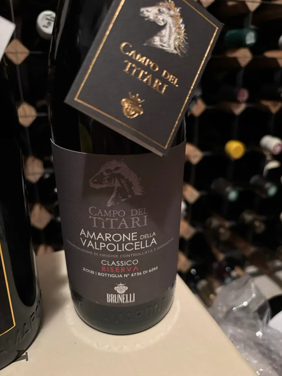 Brunelli Amarone Riserva Campo del Titari 2015 + 2018 - image 3