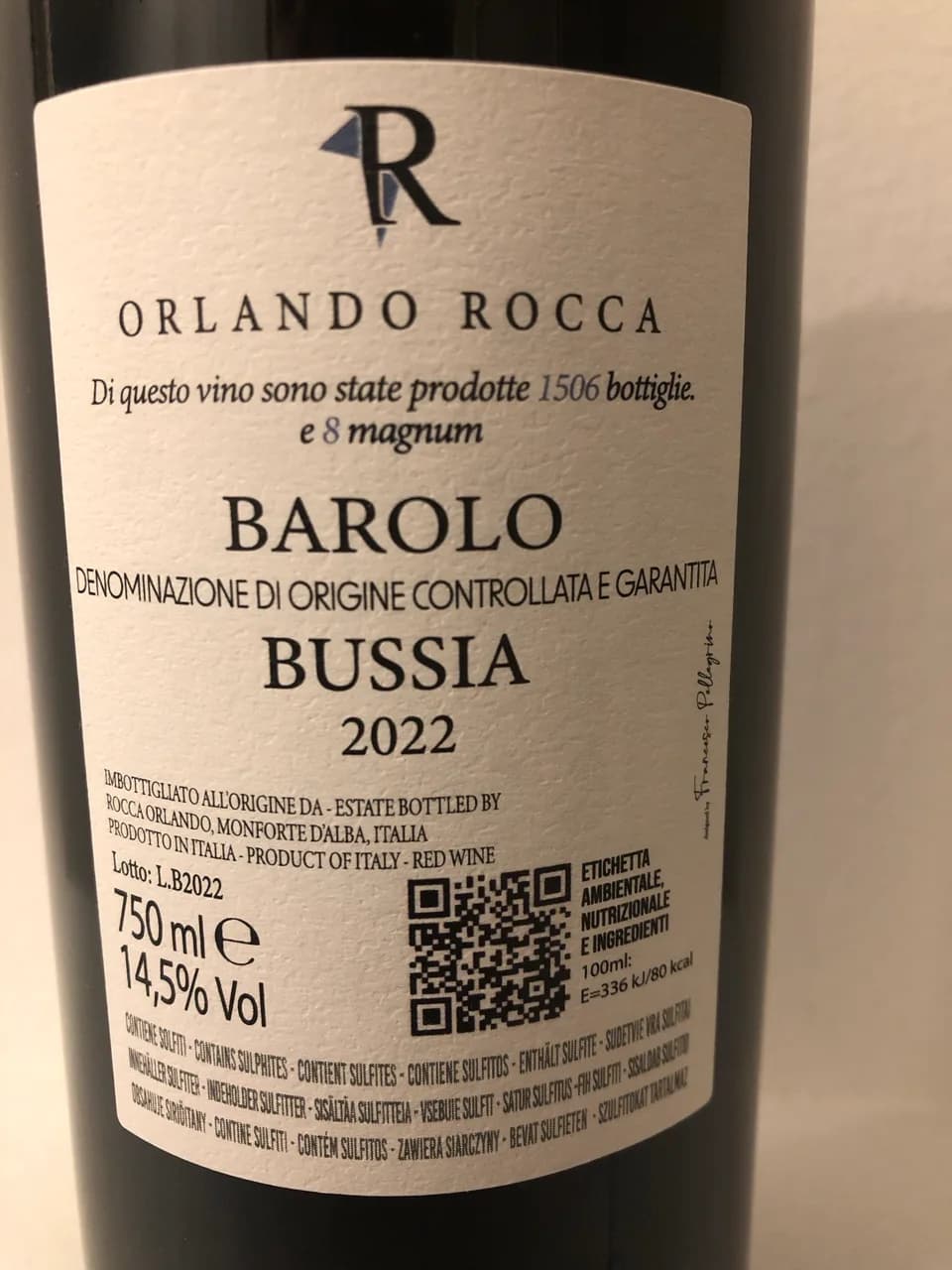 Orlando Rocca SPRUN Barolo Bussia - image 4
