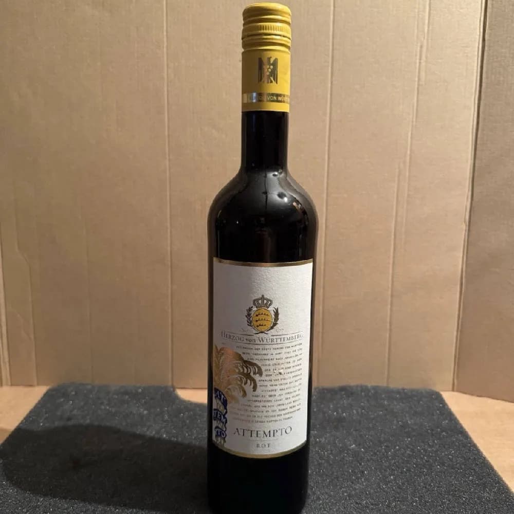 2018 ATTEMPTO Rot Cuvee trocken vom Weingut Herzog von Württemberg - image 2