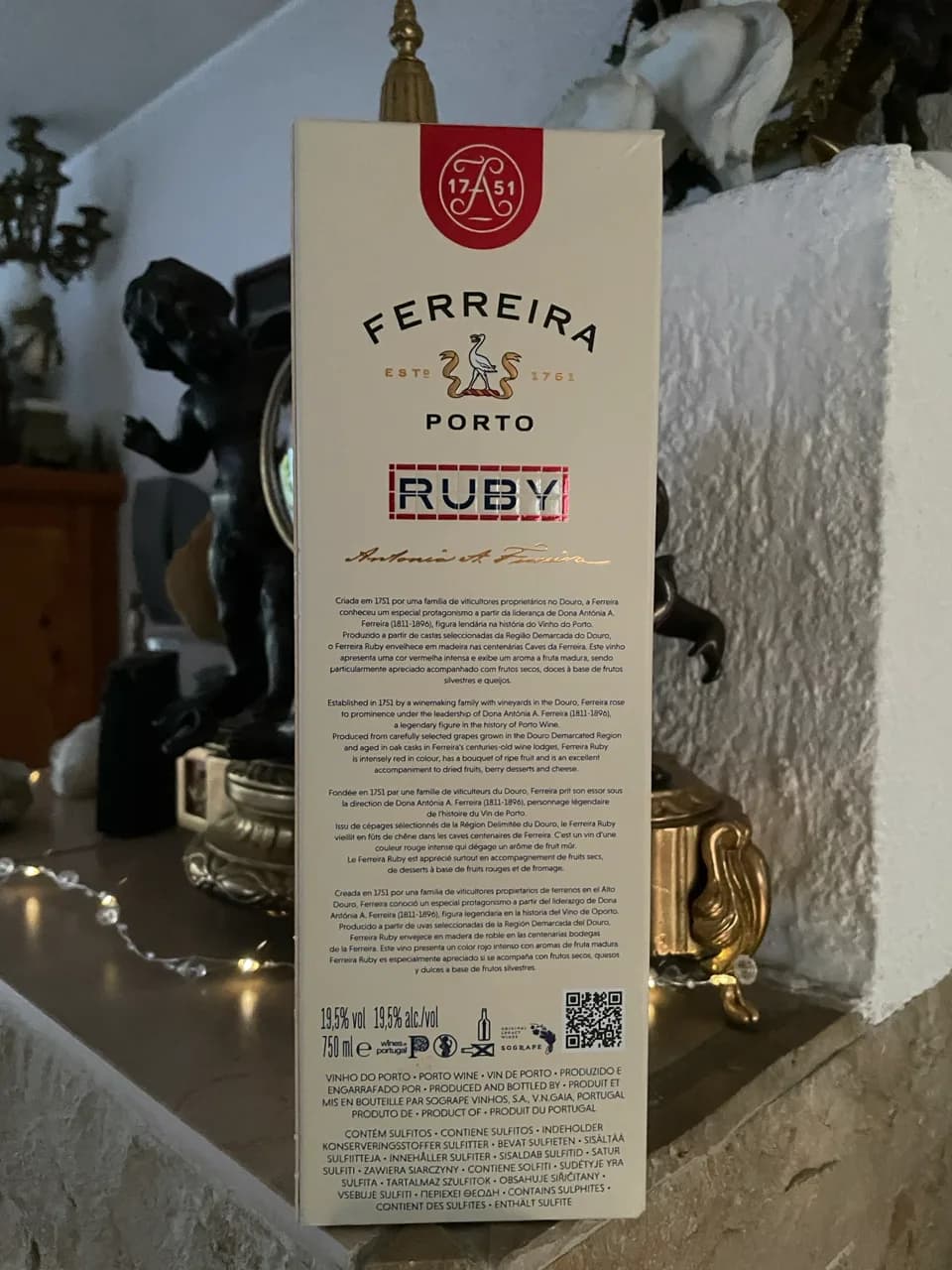 Ferreira Porto Ruby Jubiläum 19,5% Portwein Süsswein Top - image 2