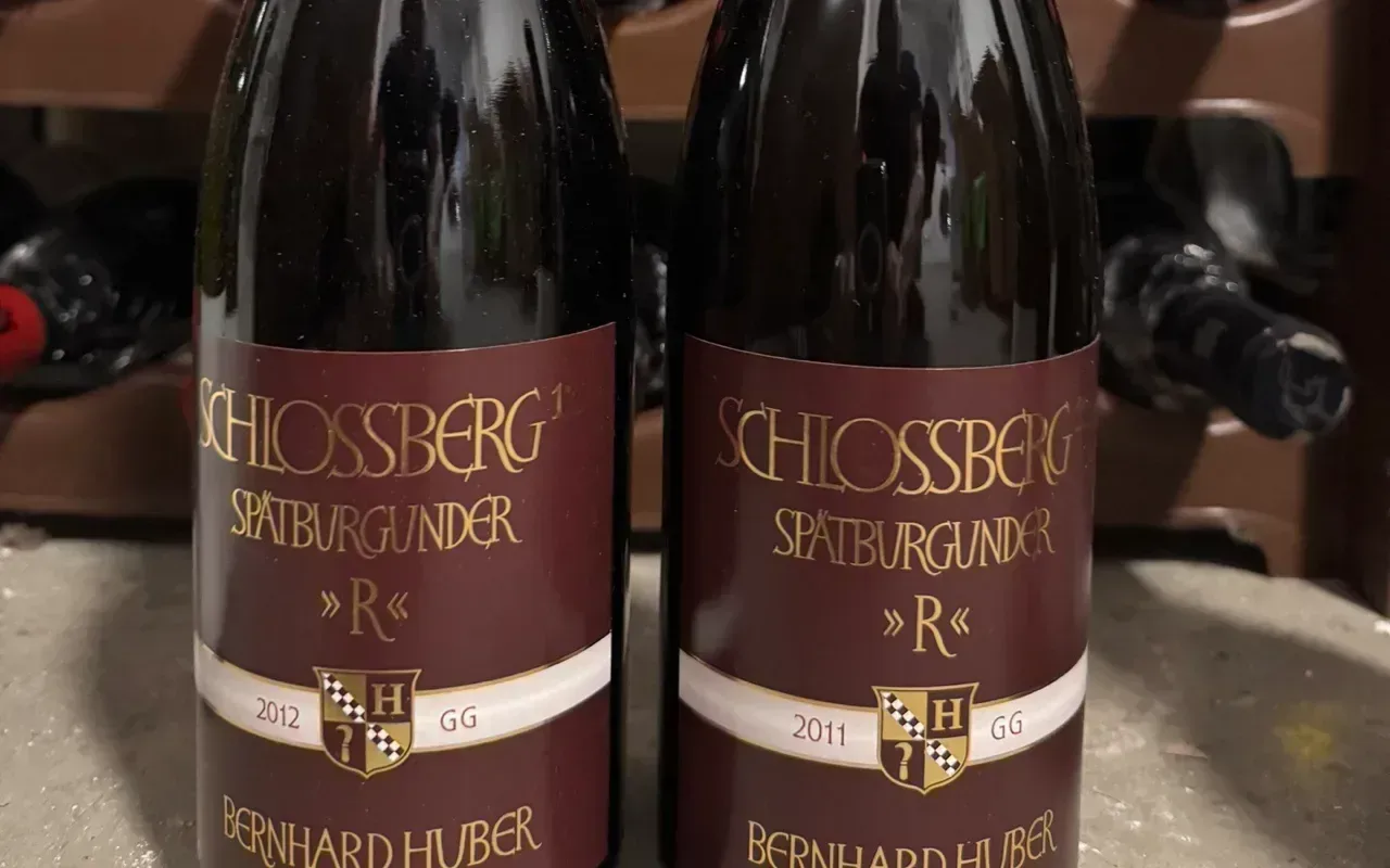Huber Spätburgunder Schlossberg 2011 + 2012 - image 1