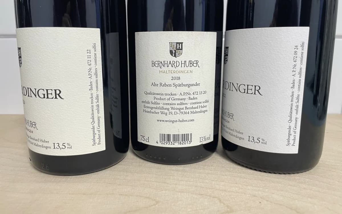 3er Paket Huber Pinot Noir 2018-2022 - image 2