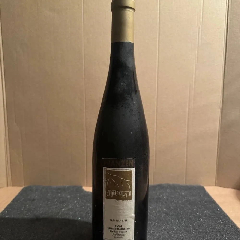 1994 Reinhold Franzen Neefer Frauenberg Riesling trocken Wein - image 2