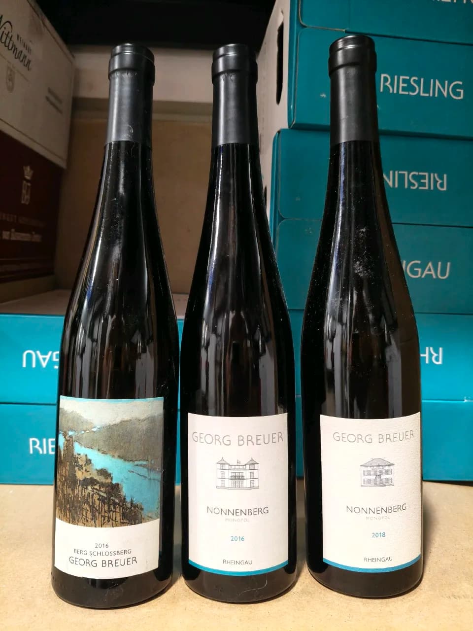 Georg Breuer Riesling – 3 Flaschen – Berg Schlossberg & Nonnenberg - image 1