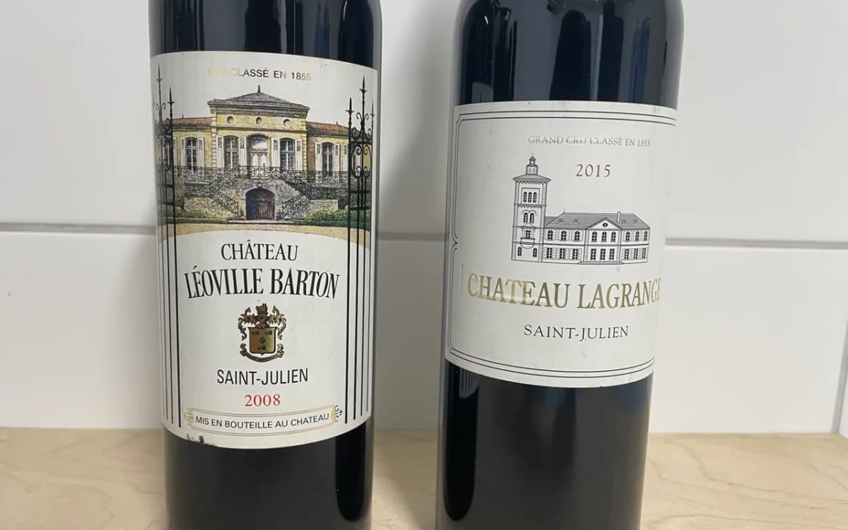2er Paket Bordeaux Grand Cru St. Julien - image 2