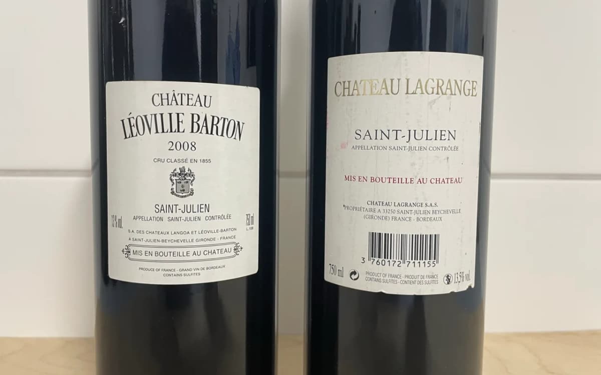 2er Paket Bordeaux Grand Cru St. Julien - image 3