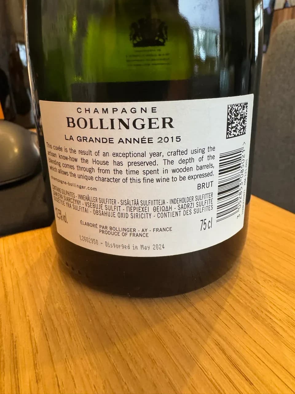 Champagne Bollinger La Grande Année - image 3