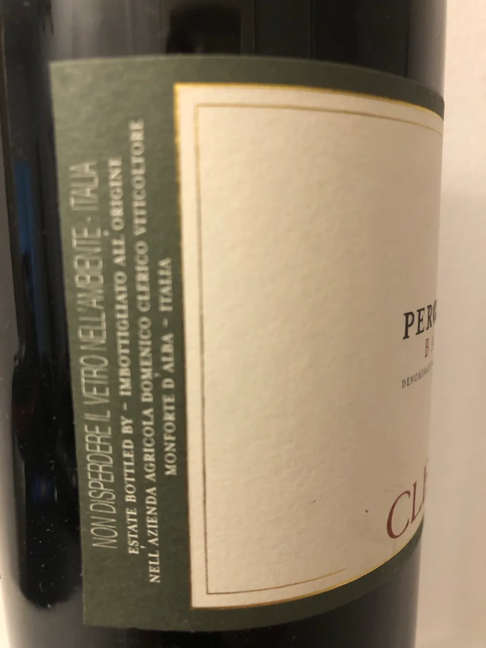 Domenico Clerico Percristina 1995 Barolo DOCG - image 6