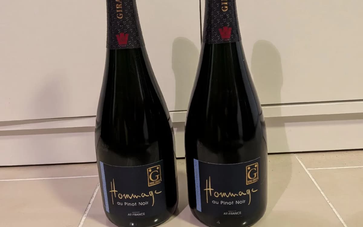 2x Champagner Henri Giraud Hommage au Pinot Noir - image 1