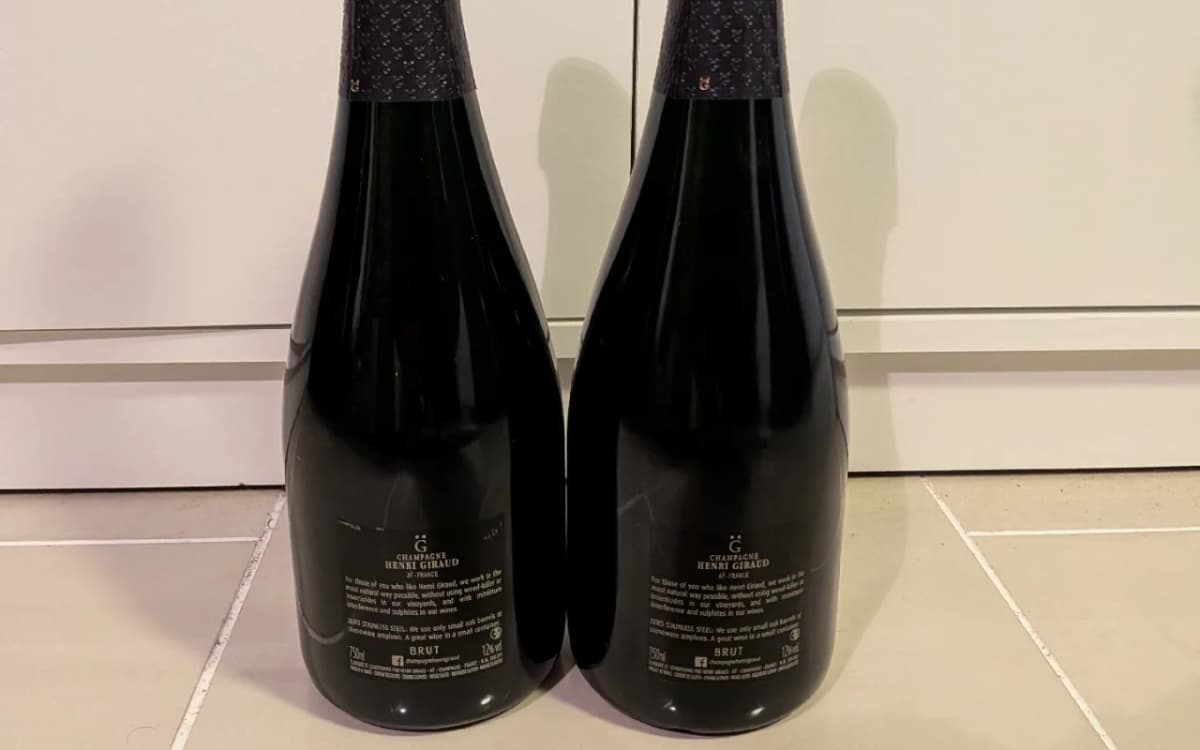 2x Champagner Henri Giraud Hommage au Pinot Noir - image 2