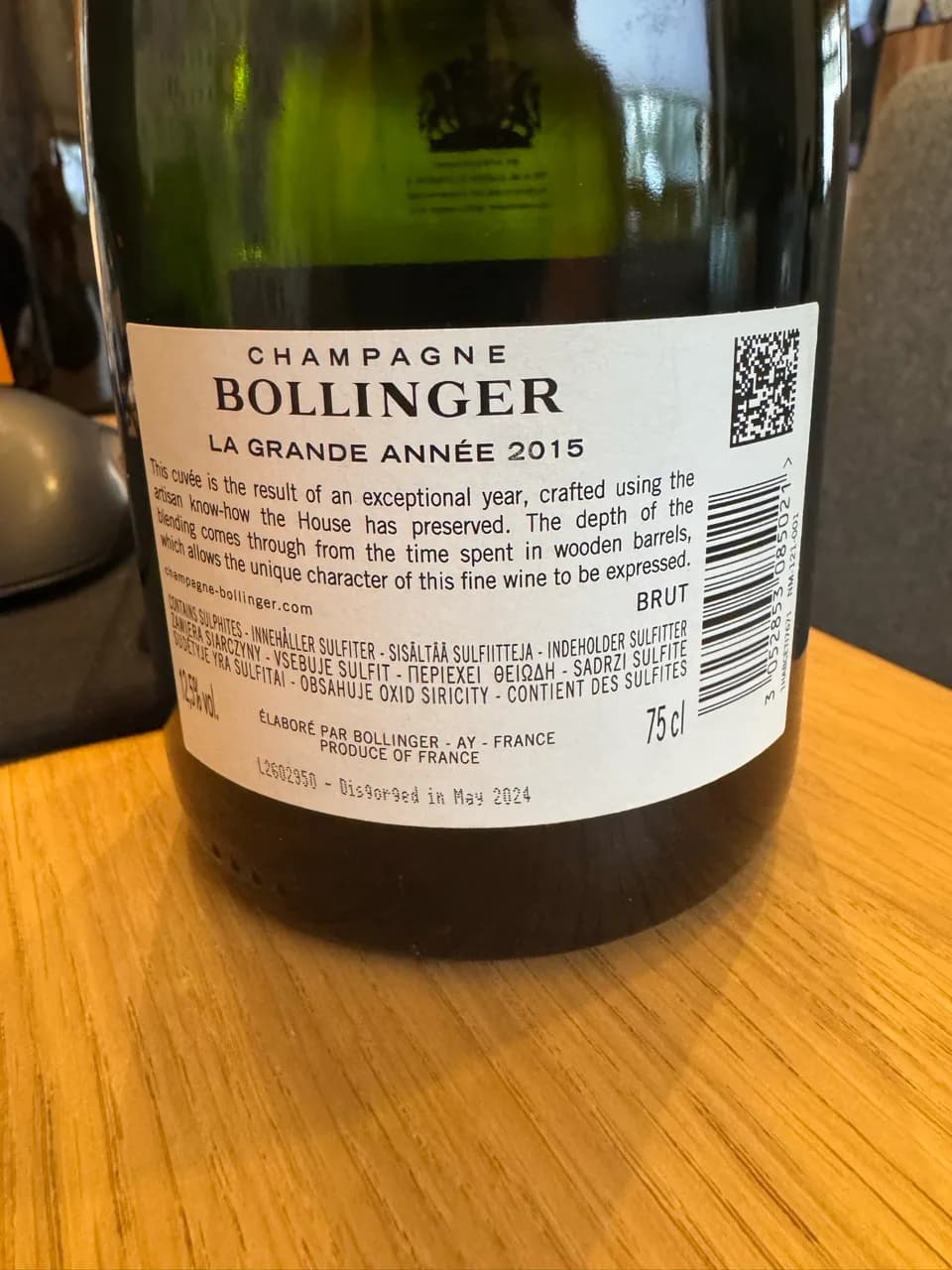 Champagne Bollinger La Grande Année - image 3