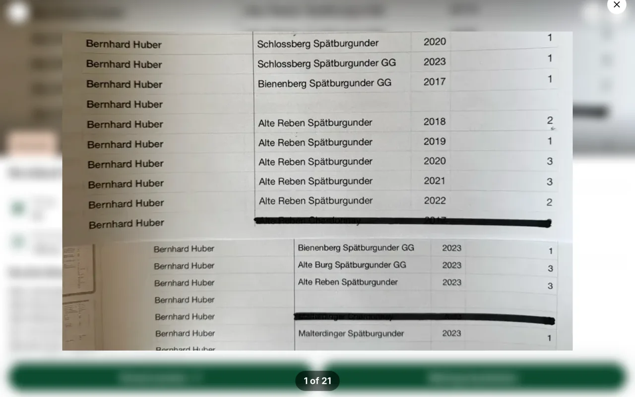 Bernhard Huber Spätburgunder 2011-2023 - image 1