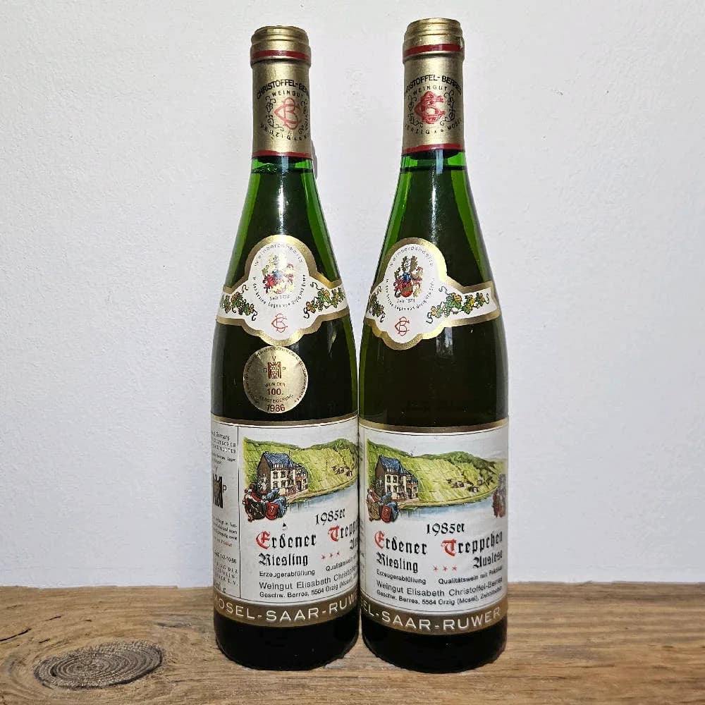 Christoffel-Berres Erdener Treppchen Auslese 1985 VDP Versteigerung - image 1