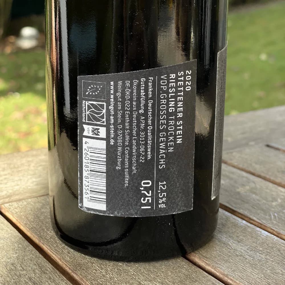 Riesling GG 2020 Weingut am Stein - image 2