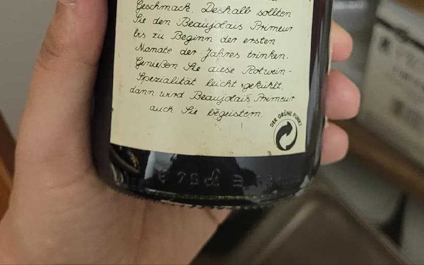 Beaujolais Primeur / Récolte 1994 - image 2