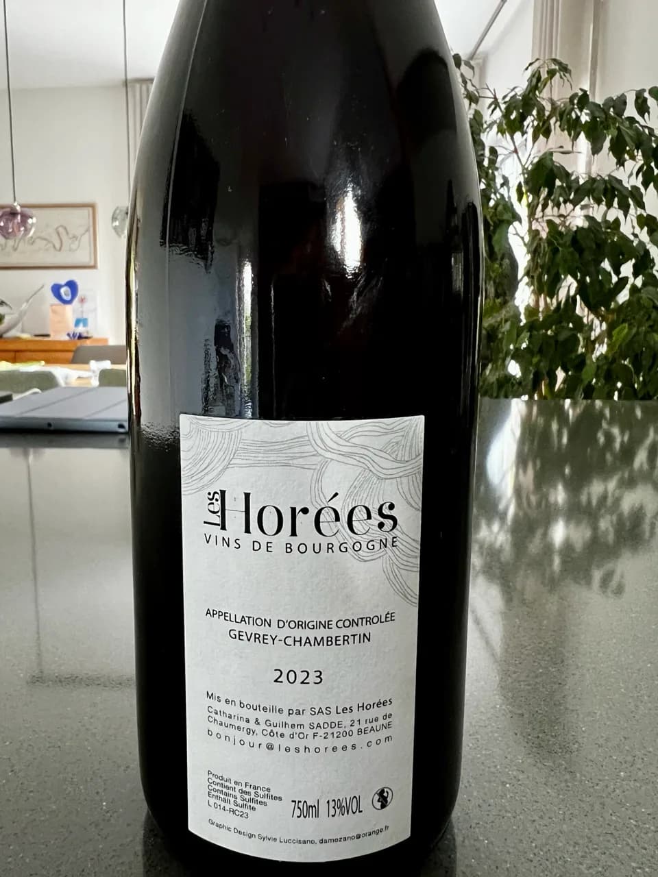 Les Horées Gevrey-Chambertin "J'écris ton nom" - image 2