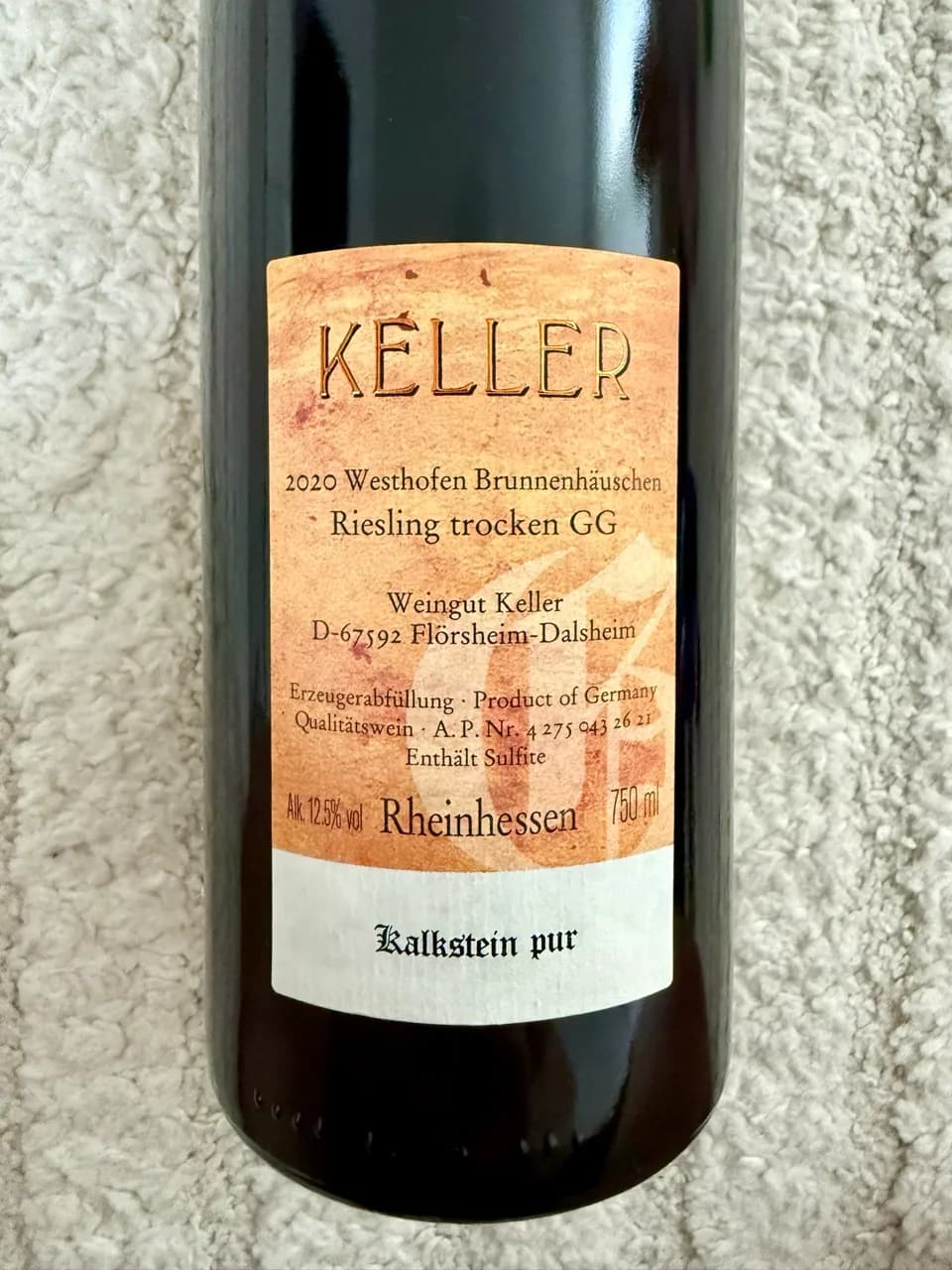 KELLER Abts E 2020 Riesling GG - image 3