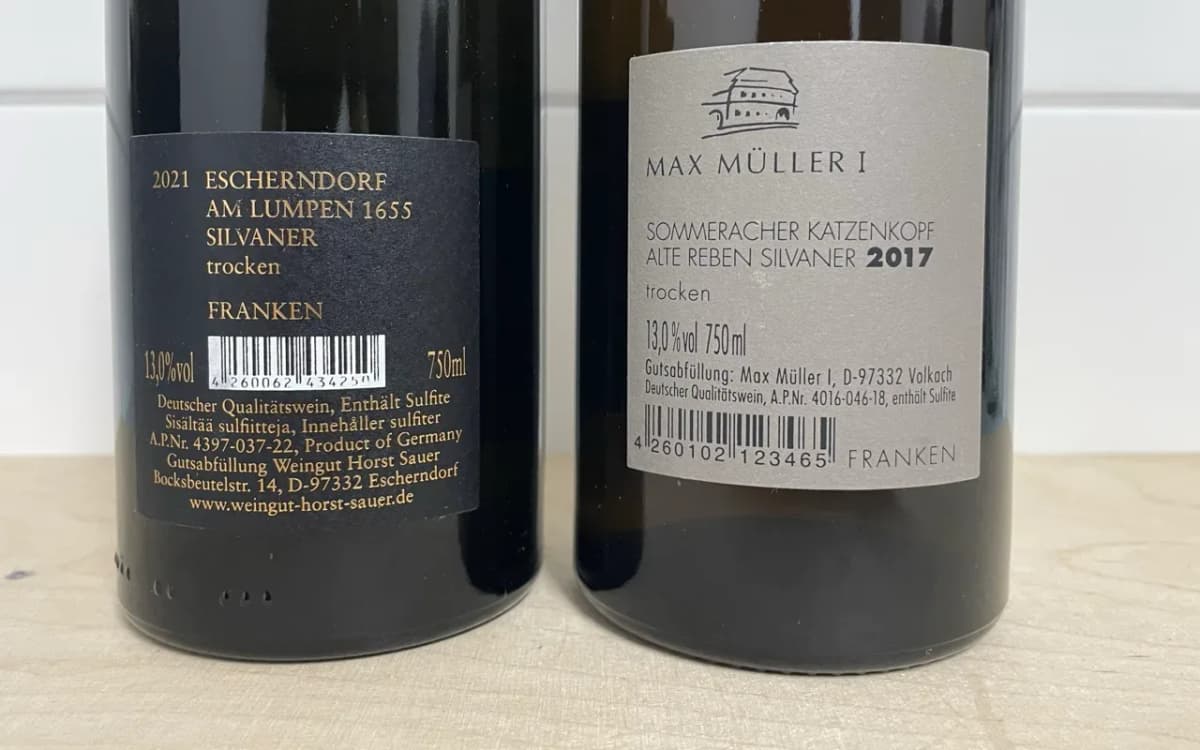2er Paket Horst Sauer & Max Müller Silvaner VDP - image 3