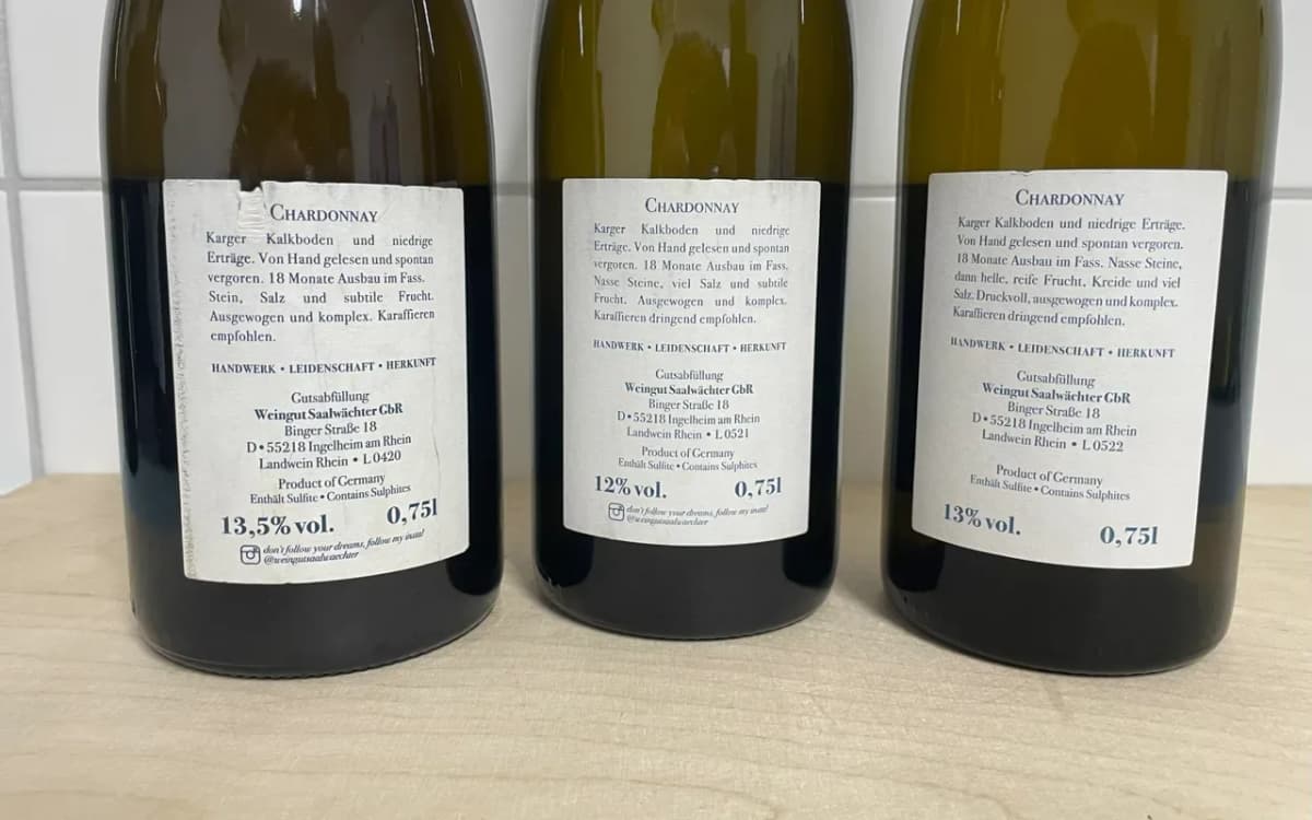 3er Paket Saalwächter Chardonnay Vertikale - image 3