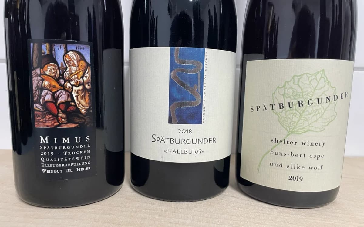 3er Paket Heger, Oestreicher Pinot Noir - image 2