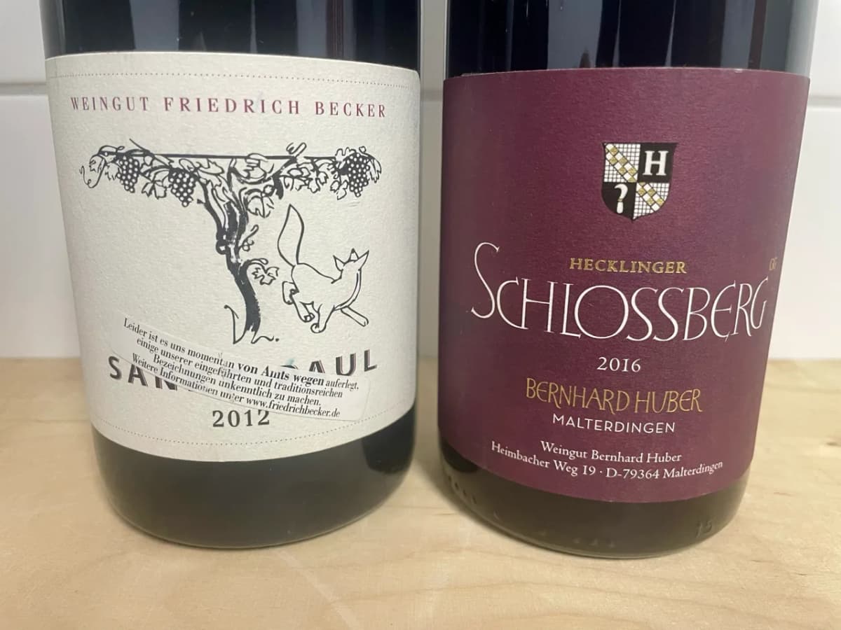 2er Paket Pinot Huber, Becker 2012+2016 - image 2
