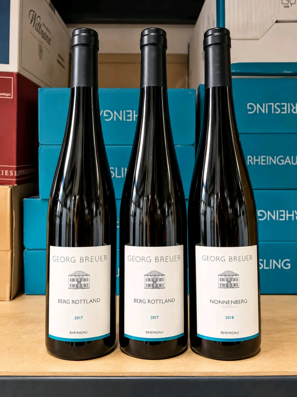 Georg Breuer Riesling – Berg Rottland 2017 & Nonnenberg 2018 - image 1